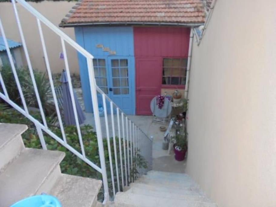 Apartamento Fabienne Cote Jardins De La Fontaine Nimes Exterior foto